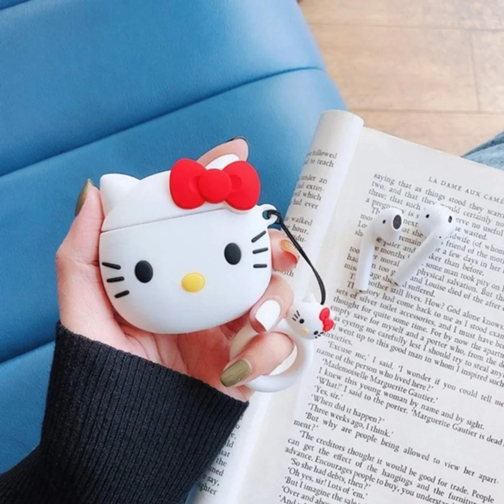 3D Hello Kitty AirPods Case 1 & 2